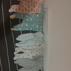 Baby Onesie Set in Pastel Colors